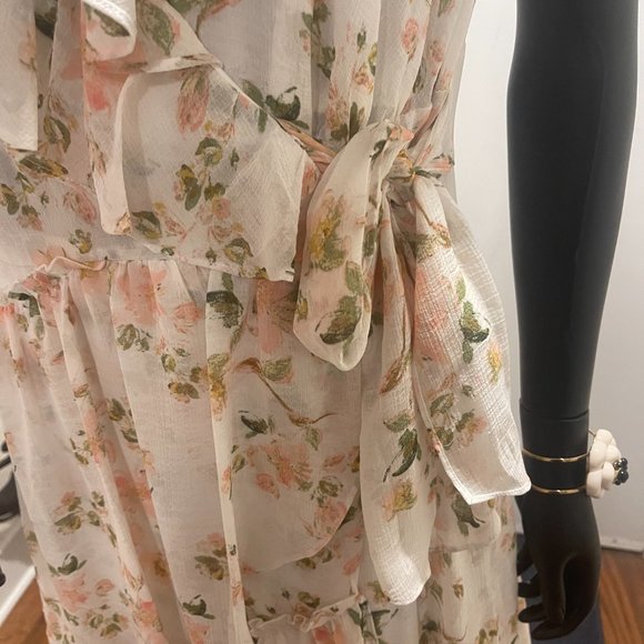 Collette's Closet | BRAND NEW Rachel Roy Flowy Floral Gown - Picture 6 of 8